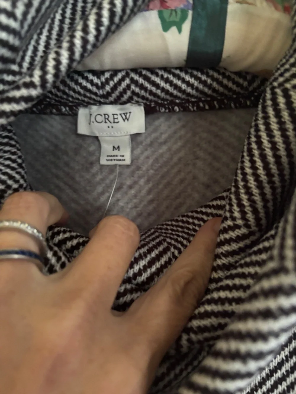JCREW fleecy Top
